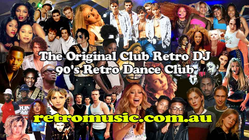 Club Retro Sydney DJ Hire 90s Muisc